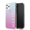 Guess GUHCN58PCUGLPBL iPhone 11 Proróżowo-niebieski/pink blue hard case Glitter Gradient